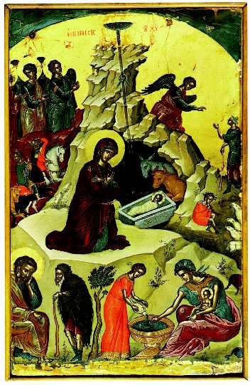 Φορητή εικόνα, Θεοφάνους του Κρητός, Ιερά Μονή Σταυρονικήτα, Άγ. Όρος, 1546