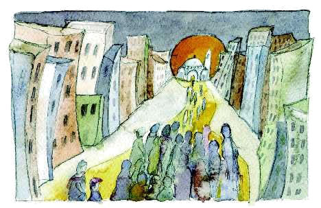 Προς την πρωινή Χριστουγεννιάτικη Λειτουργία