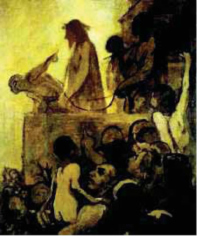 δού ο Άνθρωπος, ιδού ο βασιλιάς σας, Ντωμιέ, 1850