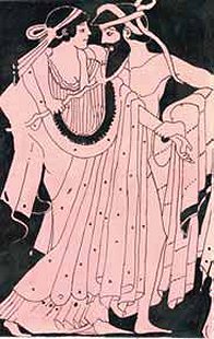 Εταίρα και κωμαστής