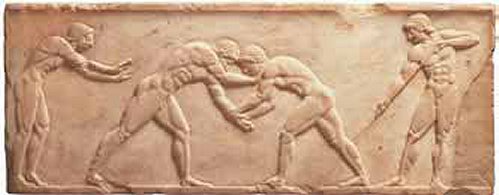 Άλτης, παλαιστές και ακοντιστής