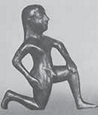 Χάλκινο αγαλμάτιο δρομέα από τη Σάμο