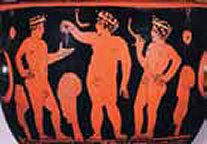 Σκηνή με νεαρούς αθλητές