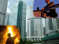 Οι ουρανοξύστες έχουν σκελετό από ατσάλι, υλικό με μεγάλη ελαστικότητα