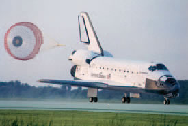 Η αντίσταση του αέρα σταματά ακόμη και ένα διαστημικό λεωφορείο