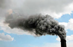 Στα καυσαέρια των εργοστασίων περιέχονται 