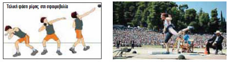 Το αγώνισμα της σφαιροβολίας κατά τη διάρκεια των Ολυμπιακών αγώνων της Αθήνας το 2004 έγινε στην Αρχαία Ολυμπία