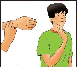 μέτρηση σφυγμών