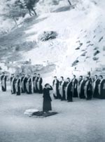 Hλέκτρα – Xορός (K. Παξινού, Σοφοκλής, Hλέκτρα, Eθνικό Θέατρο, 1938, σκην. Δ. Pοντήρης)