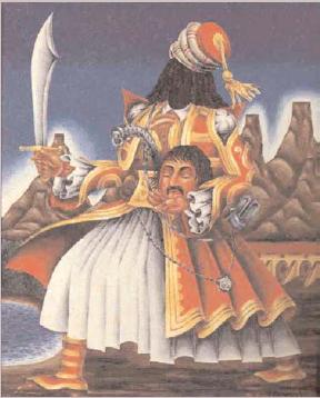 Νίκος Εγγονόπουλος, «O προπάππους Περραιβός»