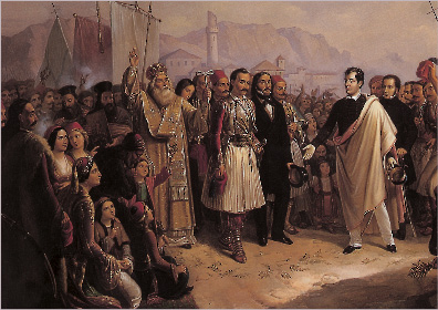 Θεόδωρος Βρυζάκης, &laquo;Η υποδοχή του Λόρδου Βύρωνα στο Μεσολόγγι&raquo;