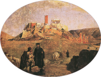 Ραφαέλο Τσέκολι, «Η Ακρόπολη»