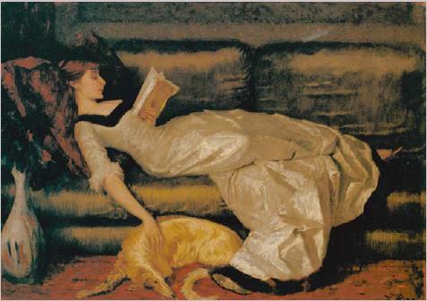 Ιάκωβος Ρίζος, &laquo;Κυρία ξαπλωμένη στον καναπέ&raquo;