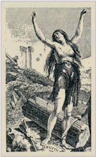 Χαλκογραφία με τη σκλαβωμένη Ελλάδα