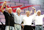 Οι Πινκ Φλόυντ στο Λονδίνο το 2005