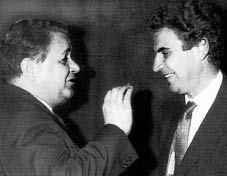 Μάνος Χατζιδάκις και Μίκης Θεοδωράκης