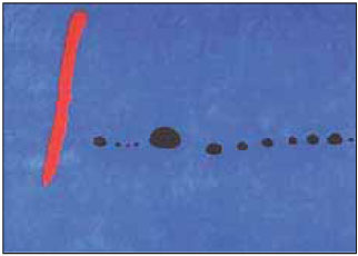 Χουάν Μιρό, «Μπλε ΙΙ»