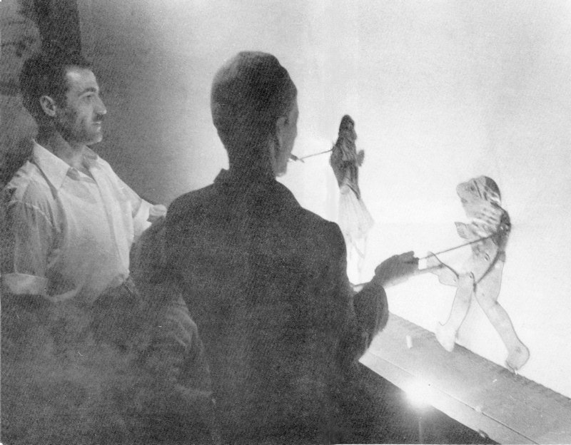 15. Παράσταση από το Θέατρο Σκιών του Σπαθάρη το 1962.