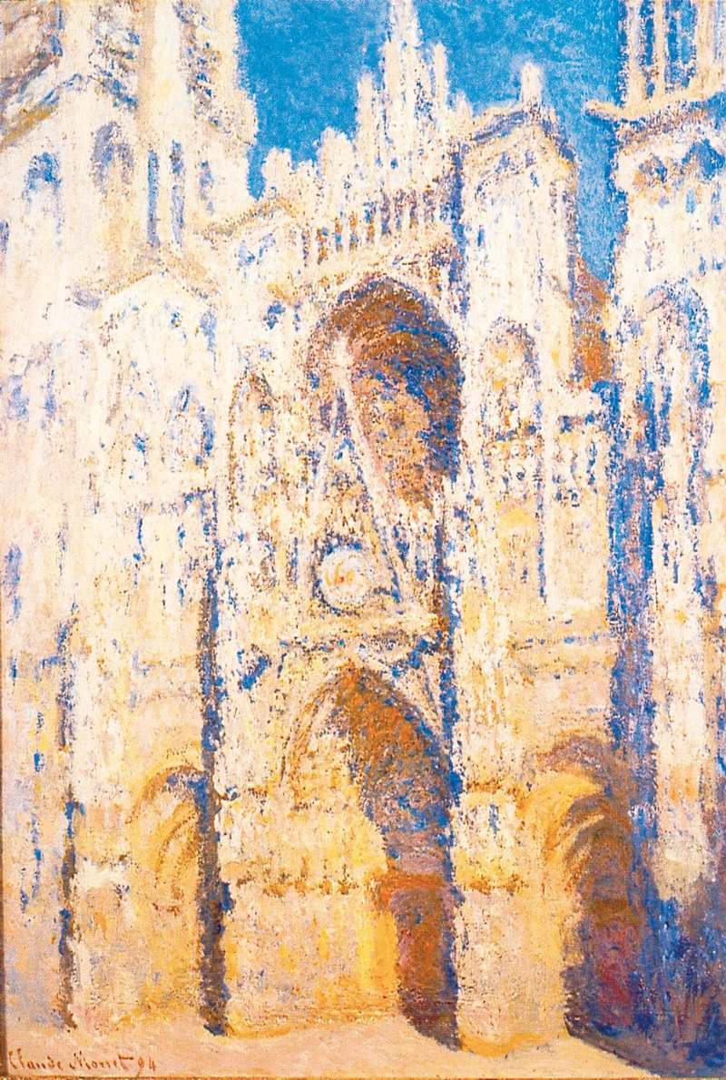 26. 27. 28. Μονέ, «Ο καθεδρικός της Ρουέν», 1894.