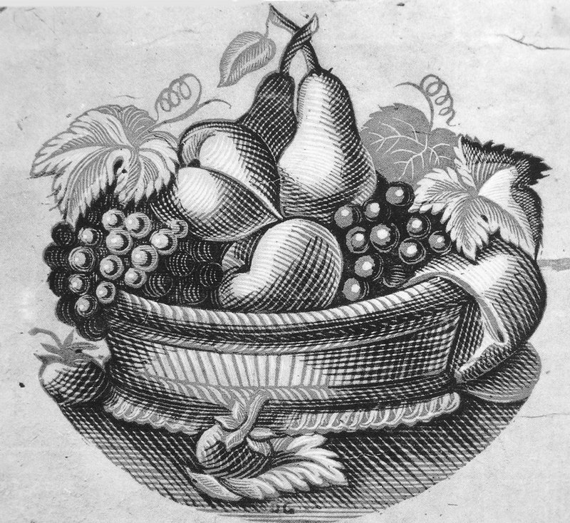 20. Γαλάνης, «Φρουτιέρα», 1919, χαλκογραφία.