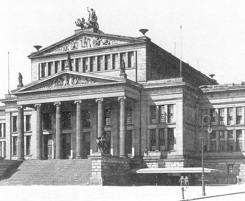 11. Το θέατρο Γκενταρμενμάρκτ στο Βερολίνο, 1818-21.