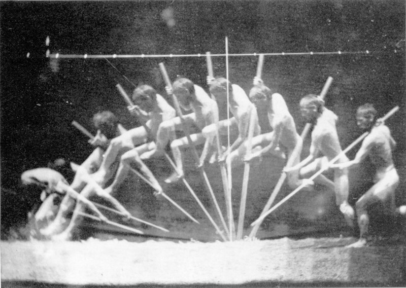 17. Ίκινς, «Άλμα επί κοντώ», 1884.