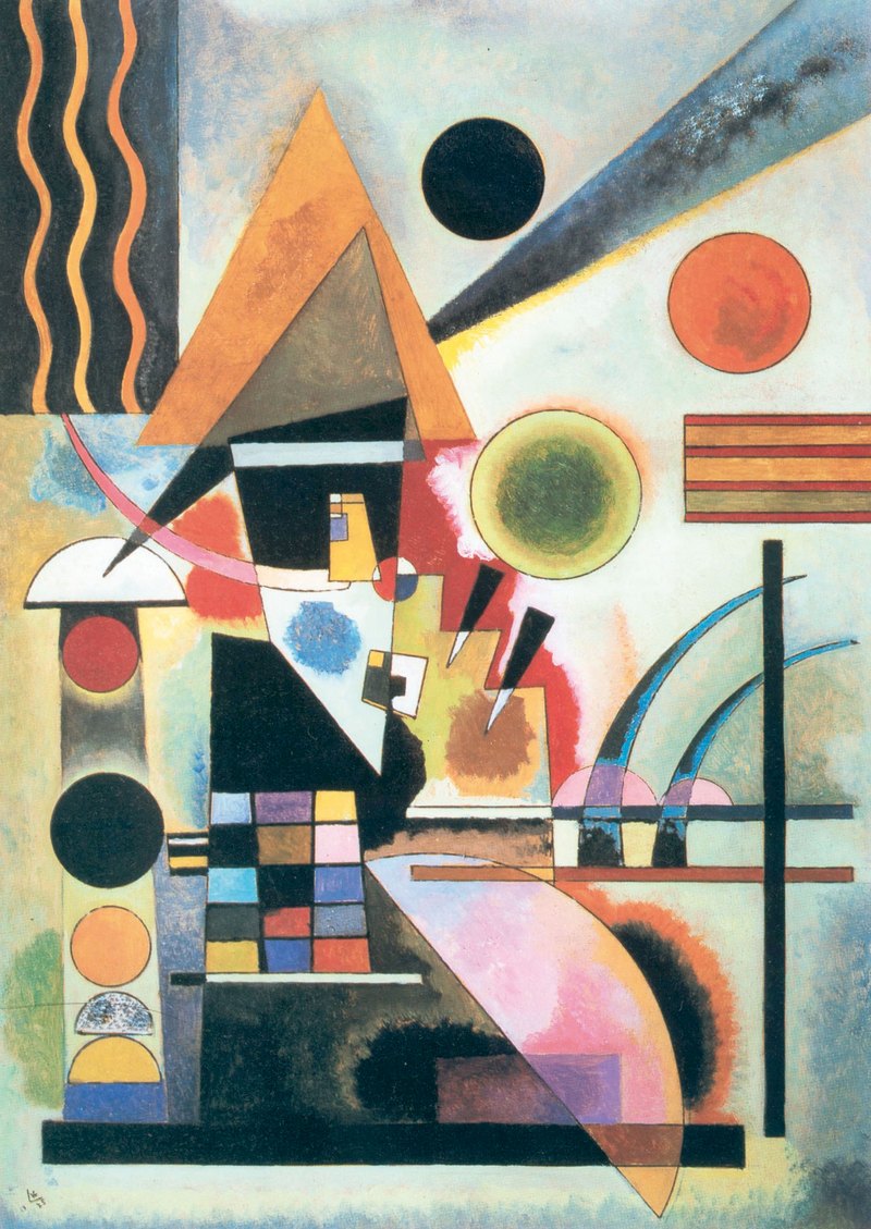 6. Καντίνσκι, «Χορεύοντας ­σουίνγκ», 1925.