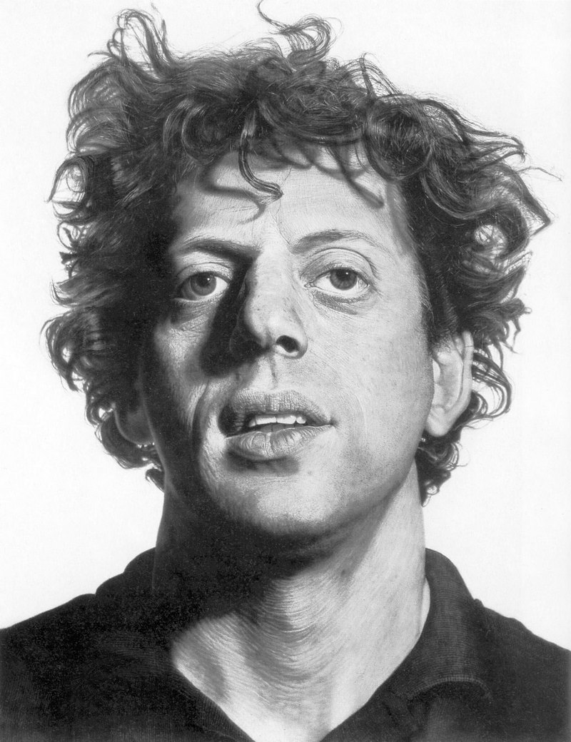 34. Κλόουζ, «Ο Φιλ», 1969, λάδι σε μουσαμά.