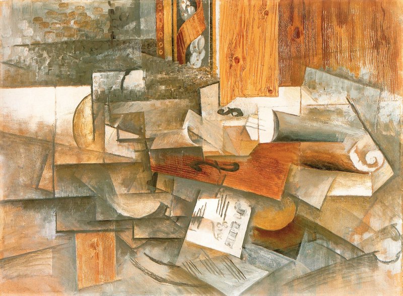 3. Πικάσο, «Βιολί», 1912.