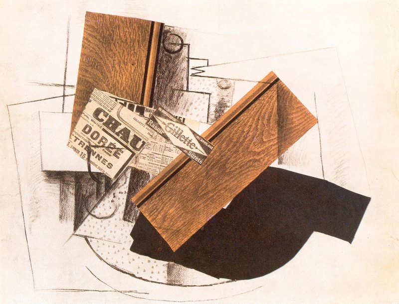 4. Μπρακ, «Νεκρή φύση επάνω σε τραπέζι», 1914.