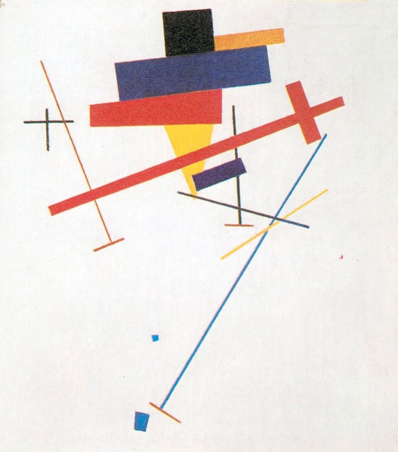 6. Μάλεβιτς, «Σουπρεματιστική ζωγραφική», 1915-16.