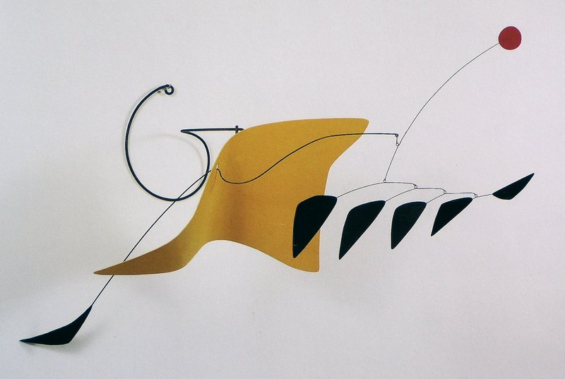 10. Κάλντερ, «Κίτρινη φάλαινα», 1958.