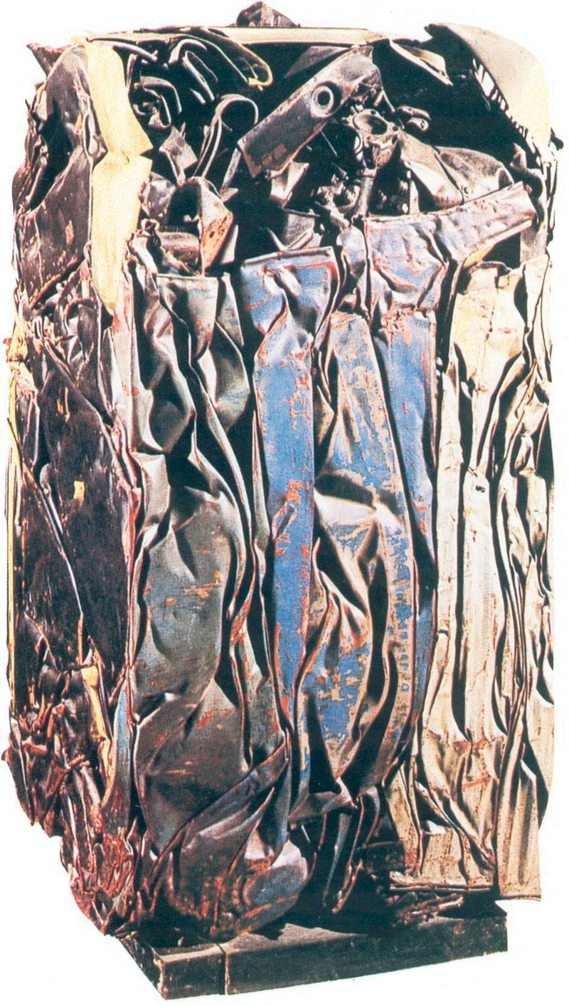 9. Σεζάρ, «Πρεσαρισμένο αυτοκίνητο», 1960.