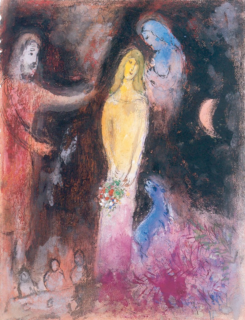 13. Σαγκάλ, «Η Κλεαρίστη ντύνει και χτενίζει την Χλόη», 1956.