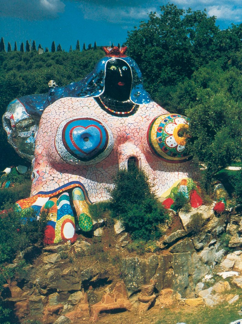 24. Ντε Σαν Φαλ, «Η Κυρίαρχη», 1985, κτίριο στον Κήπο των Tarot, Τοσκάνη.