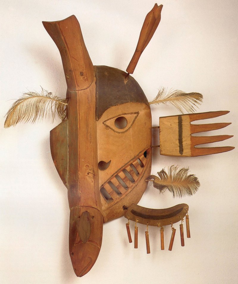 4. Μάσκα από την Αλάσκα, 19ος αι.»