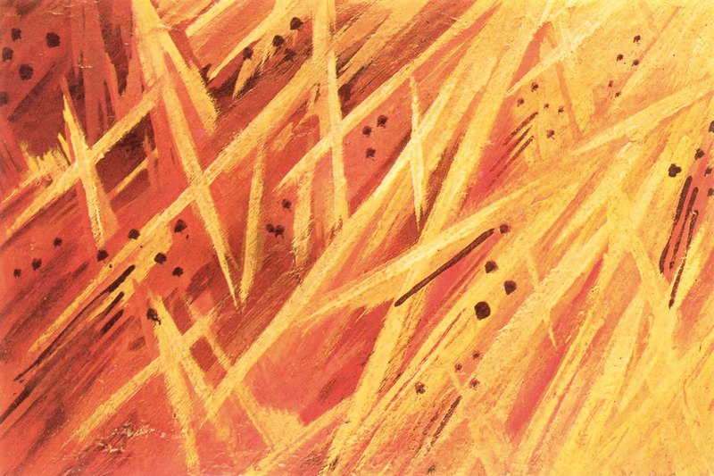 20. Λαριόνοφ, «Εκλάμψεις στο δρόμο», 1911.