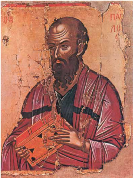 Ο Απόστολος Παύλος, Ιερά Mονή Σταυρονικήτα Αγίου Όρους.