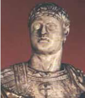 Μ. Κωνσταντίνος Προτομή των αρχών του 4ου αι. Παρίσι. Εθν. Βιβλιοθήκη.