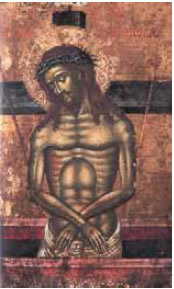 8. Η Αποκαθήλωση του Εμμαν. Τζάνε, 17ος αι. Μουσείο Μονής Aγ. Στεφάνου, Μετέωρα.