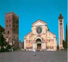 3. Αγ. Ζήνων, Βερόνα, Ιταλία. Ρομανικός ρυθμός.