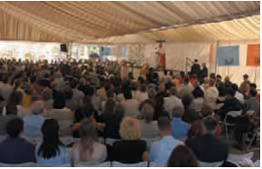 Από το ιεραποστολικό συνέδριο του Π.Σ.Ε. που έγινε στην Αθήνα το 2005.